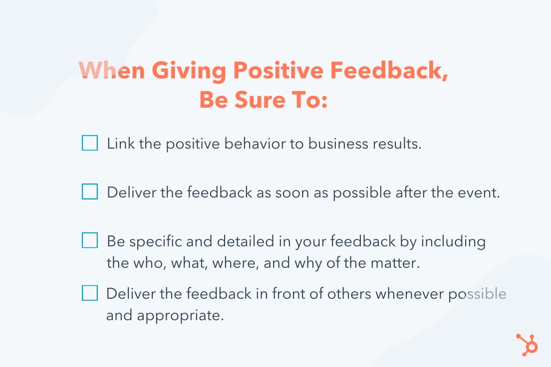 30+ Positive Feedback Examples Your Employees Need To Hear